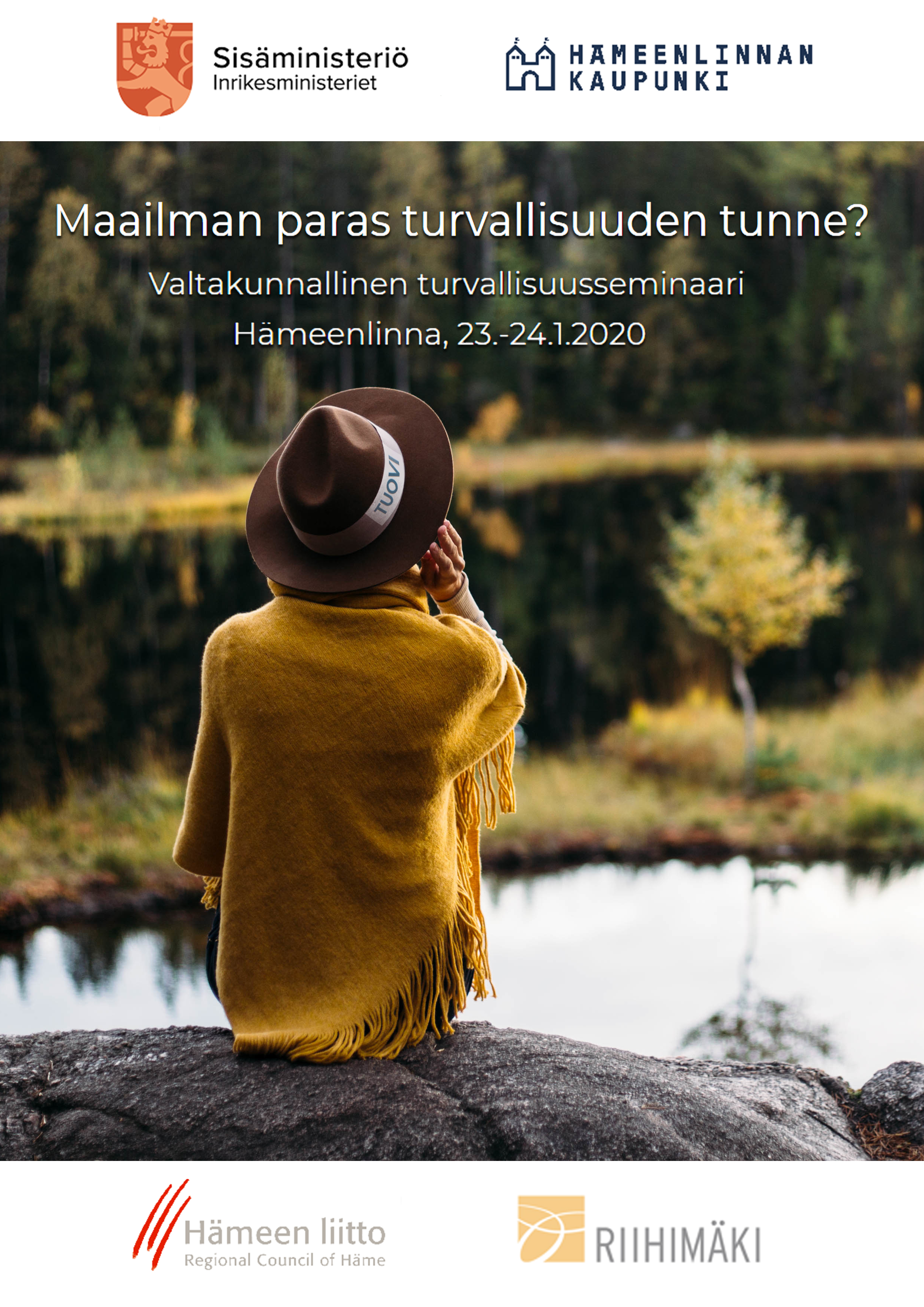 Valtakunnallinen turvallisuusseminaari -juliste