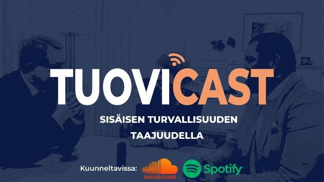 TuoviCast logo.